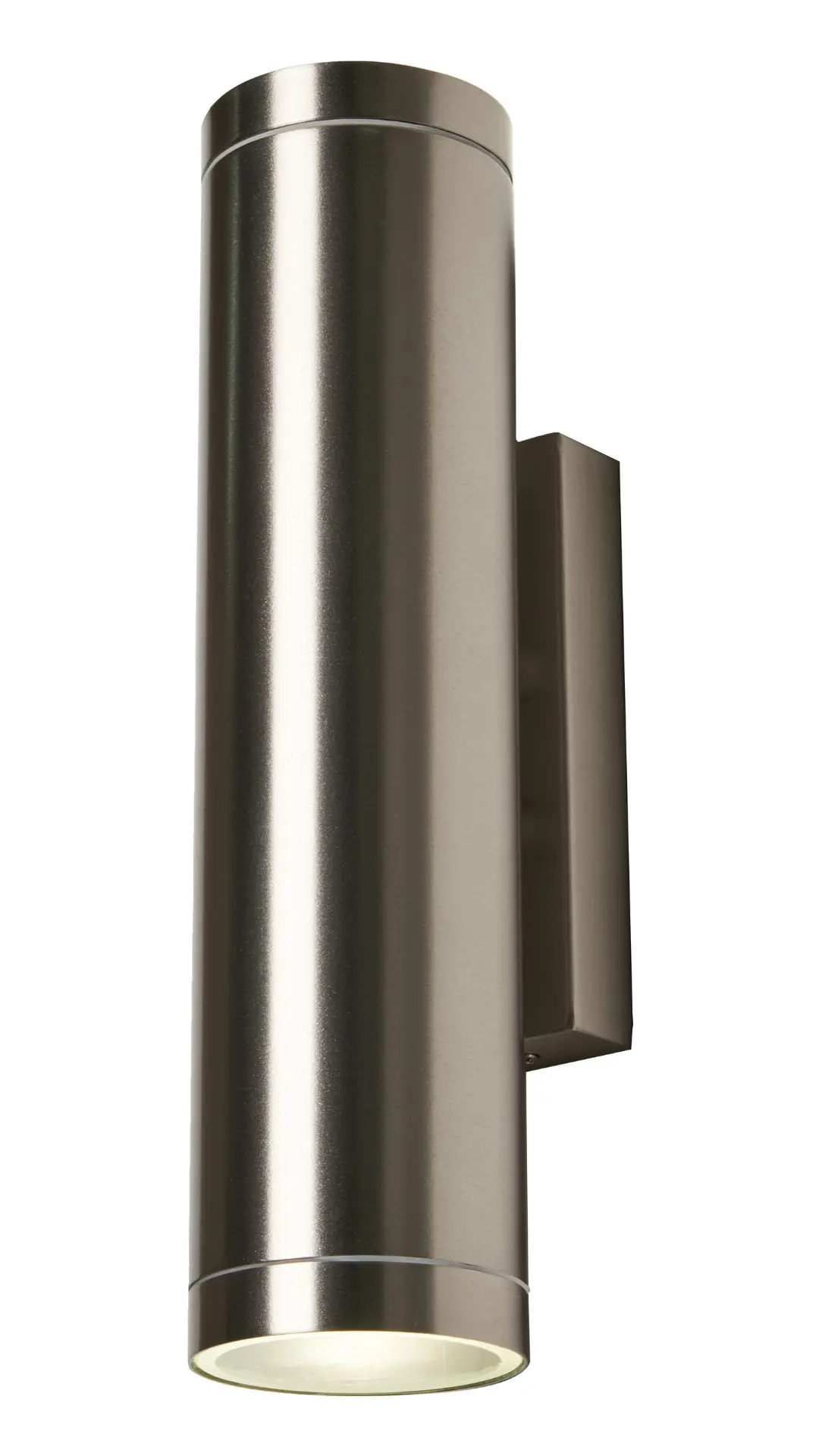 Brean Up & Down Wall Light in Stainless Steel